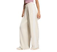 Adidas Originals By Jennie Pleated Track Bottoms Damen Hosen - Beige - Größe S (34-36) - Baumwoll-Jersey