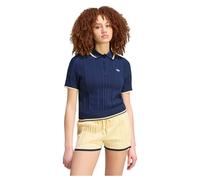 CALI POLOSHIRT, ZOPFMUSTER Night Indigo M