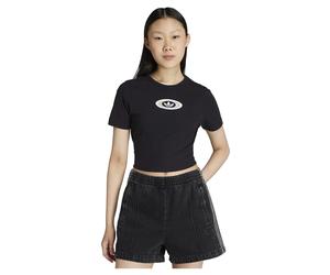 Adidas Originals Campus 2000 Back Cut Out Rib Kurzarm-t-shirt