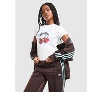 adidas Originals Cherry Slim T-Shirt - Damen, Weiss - M