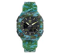 Adidas Unisex Uhr CITY TECH ONE GRFX Kunststoff grün AOST24075