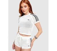 Adidas Originals Knitted Crochet Cali Kurzarm-t-shirt