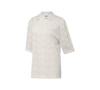 adidas Originals Damen Poloshirt LACE JERSEY, weiß, Gr. S