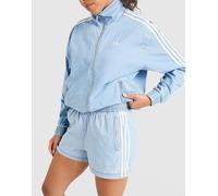 adidas Originals Regular Fit Jeansshorts aus reiner Baumwolle in Hellblau, Größe S