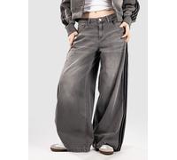 adidas Originals Denim Wide Jeans washed grey denim Damen Gr. 28/32