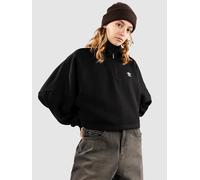 adidas Originals Ess Half Half-Zip Fleece Pullover black Damen Gr. XS