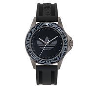 Adidas Unisex Uhr EXPRESSION ONE Silikon schwarz AOFH24511