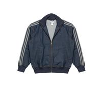adidas Originals Firebird Adicolor Raw Denim Track Top Jacket Blau