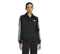 adidas Originals Relaxed Fit Sweatjacke mit Logo-Stitching in Black, Größe M