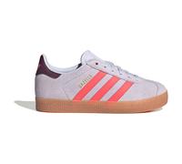 Sneaker ADIDAS ORIGINALS "GAZELLE", Mädchen, Gr. 32, pink (frozen lila, solar turbo, maroon), Leder, Synthetik, Schuhe Sneaker, für Kinder (13752149-32) frozen lila, solar turbo, maroon