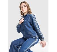 adidas Originals Girls' Firebird Denim Track Top Junior, Blau - 15-16Y