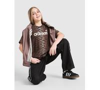 adidas Originals Girls' Tiger Print T-Shirt Junior, Braun - 9-10Y