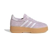 Plateausneaker ADIDAS ORIGINALS "HANDBALL SPEZIAL BOLD", Damen, Gr. 38, rosa (silber dawn, frozen lila, gum 3), Leder, Schuhe Plateausneaker (58615138-38) silber dawn, frozen lila, gum 3