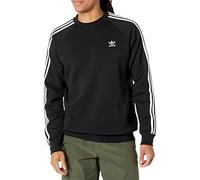 adidas Originals Herren Adicolor Classics 3-Stripes Crew Sweatshirt, schwarz, Medium