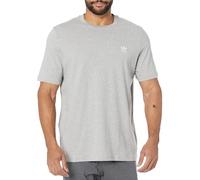 adidas Originals Herren Trefoil Essentials T-Shirt, Mittelgrau meliert, Klein