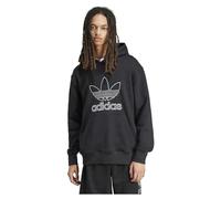 adidas Originals Hoodie Outline Trefoil Kapuzen-Sweatshirt schwarz, Schwarz , L