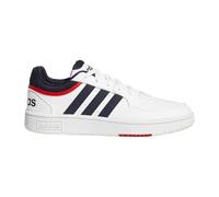 adidas Herren Hoops 3.0 Low Classic Vintage Shoes, Cloud White / Legend Ink / Vivid Red, 40 2/3 EU
