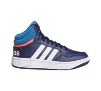 adidas Hoops Mid Schuh 35 1/2 Dark Blue / Blue Rush / Turbo Kinder (Herstellerartikelnummer: GW0400-0013)