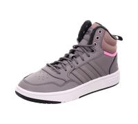 adidas Hoops 3.0 Mid Lifestyle Basketball Classic Fur Lining Winterized Schuh 39 1/3 Trace Grey / Trace Grey / Purple Frauen (Herstellerartikelnummer: GZ6682-0006)