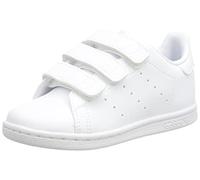 adidas Originals Jungen Unisex Kinder Stan Smith CF Sneaker, Cloud White/Cloud White/Cloud White, 33 EU