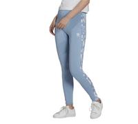 Adidas Originals Leggings 3-Stripes Flower hellblau 36