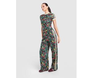 adidas Originals Liberty All Over Print Slim T-Shirt - Damen, Schwarz - S