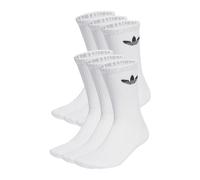 Adidas Trefoil Cushion Crew Socken, 6 Paar Socken weiss S