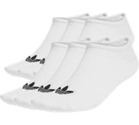 Sportsocken ADIDAS ORIGINALS "LINER SOCKS 6P", Herren, Gr. S (37/39), weiß (weiß, weiß, weiß), Obermaterial: 73% Baumwolle, 24% Polyester, 2% Elasthan, 1% sonstige Fasern, Socken (34414545-S) weiß, we