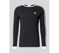 adidas Originals Longsleeve mit gerippten Abschlüssen in Black, Größe M