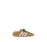 adidas Originals Low-Top Sneaker - Animal-Print Calf Hair Sneakers With Double Laces - Gr. 7_5 - in Braun - für Damen