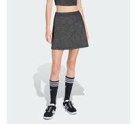 ADIDAS ORIGINALS LUREX® MINI SKIRT Black / Silver Metallic XS