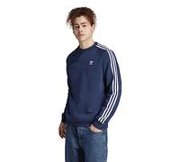 adidas Originals Men's Adicolor Classics 3-Stripes Crew, Night Indigo, Medium
