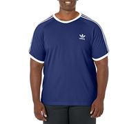 adidas Originals Men's Adicolor Classics 3-Stripes Tee, Night Sky/Grey, X-Small