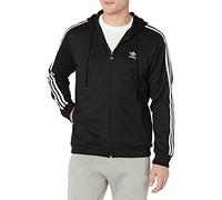 adidas Originals Men's Adicolor Classics Adi Hooded Full Zip, Black, Small