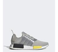 adidas Originals Men's NMD_R1 Glow in The Dark Reflective Neon EF4261 Sneakers (Metal Grey/Yellow/Core Black, Numeric_12)