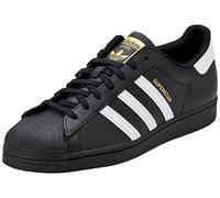 ADIDAS ORIGINALS Herren Sneaker 'SUPERSTAR' schwarz / weiß / gold, Größe 6,5, 4547666 Schwarz / Weiß / Gold 40