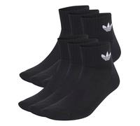 adidas Mid Ankle Socken, 6 Paar 40-42 Black Unisex (Herstellerartikelnummer: IJ5626-0004)