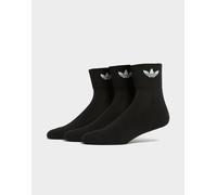 adidas Originals Socken mit Logo-Print im 3er-Pack in Black, Größe 34/36