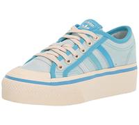 adidas Originals Nizza Platform Skate Shoe, Almost Blue/Sky Rush/Chalk White, 6.5 US Unisex Big Kid