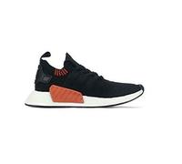 adidas Originals NMD_R2 Primeknit Herren Schuhe, Orange, 44 EU
