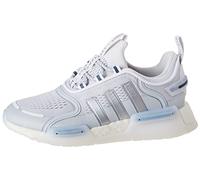 adidas Originals NMD V3 Herren-Sneaker, Schnürschuhe, Freizeitschuhe, Grau, Solid Grey Silver Metallic Crystal White, 44 EU