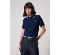 adidas originals - POLO SH SLEEVES - Blau - Größe M