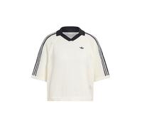 ADIDAS ORIGINALS Poloshirt CROCHET weiss | L