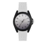 adidas Originals "PROJECT FOUR" Armbanduhr, Damenuhr, Herrenuhr, analog (90780301-0) weiß, schwarz, hellgrau