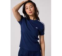 adidas originals - PSTRIPE SS TEE - Marineblau - Größe M