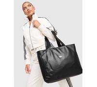 adidas Originals PU Metallic Trefoil Tragetasche - Damen, Schwarz - One Size