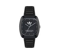 Adidas Unisex Uhr RETRO WAVE TWO Silikon schwarz AOSY24531
