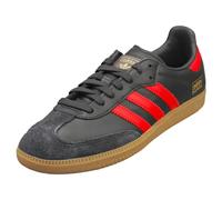 adidas Originals Samba Herren-Fußballschuh, Carbon/Better Scarlet/Gum, 37.5 EU