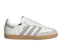 Sneaker ADIDAS ORIGINALS "SAMBA OG", Mädchen, Gr. 35,5, cloud weiß, halo silber, gum 3, Leder, Textil, Schuhe Sneaker (51569823-35,5) cloud weiß, halo silber, gum 3
