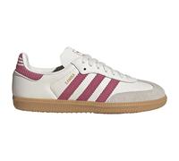 Sneaker ADIDAS ORIGINALS "SAMBA OG", Mädchen, Gr. 37, cloud weiß, dual magenta, gum 3, Leder, Textil, Schuhe Sneaker, für Kinder & Jugendliche (59921820-37) cloud weiß, dual magenta, gum 3